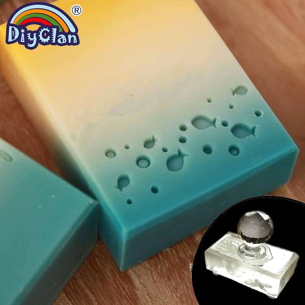 Soap Making Business - Timbro per sapone in acrilico fatto