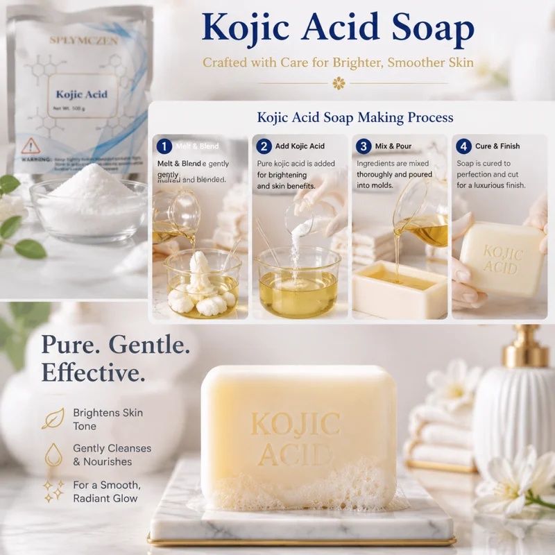 Soap Making Acid - SPLYMCZEN Fragranze per Sapone, Polvere di