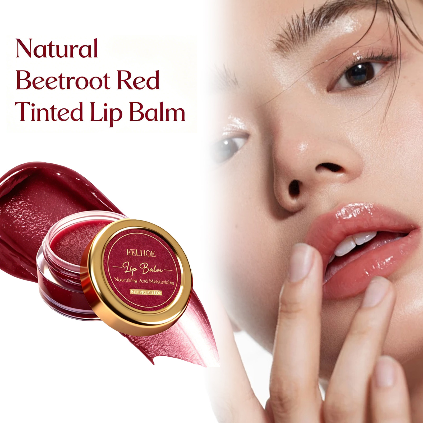 Shea Butter Raw - Balsamo Labbra Colorato al Rosso di