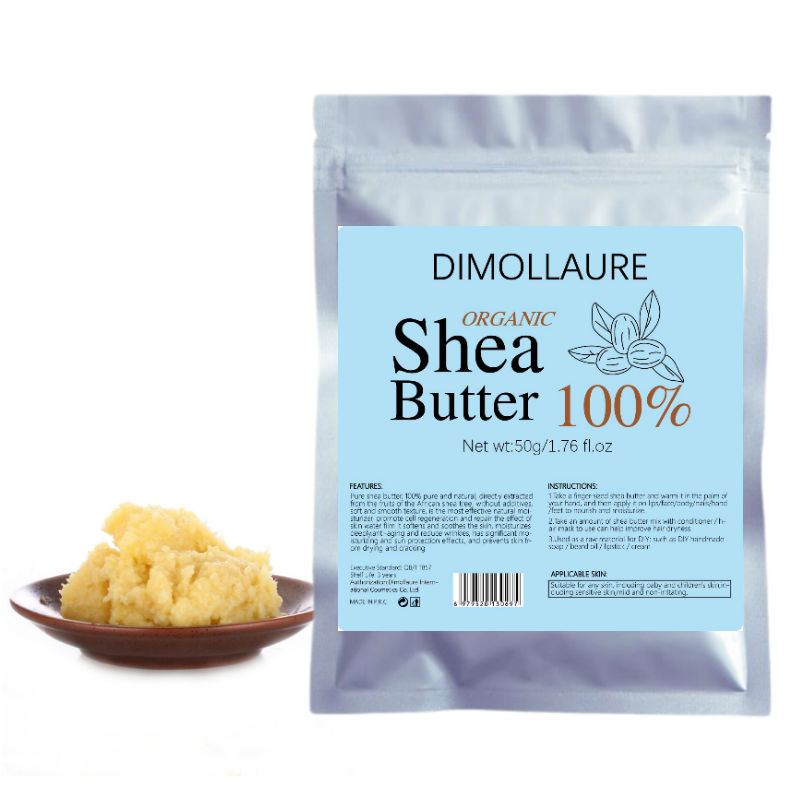Shea Butter Raw - Dimollaure 50g Burro di karitè non