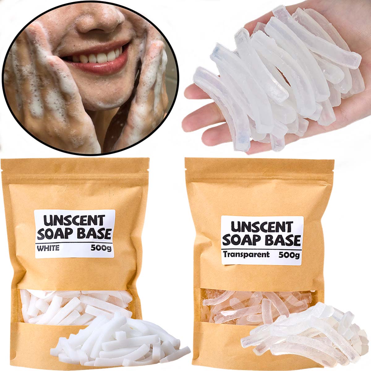 Soap Making Foam - Base per Sapone Trasparente Bianco da