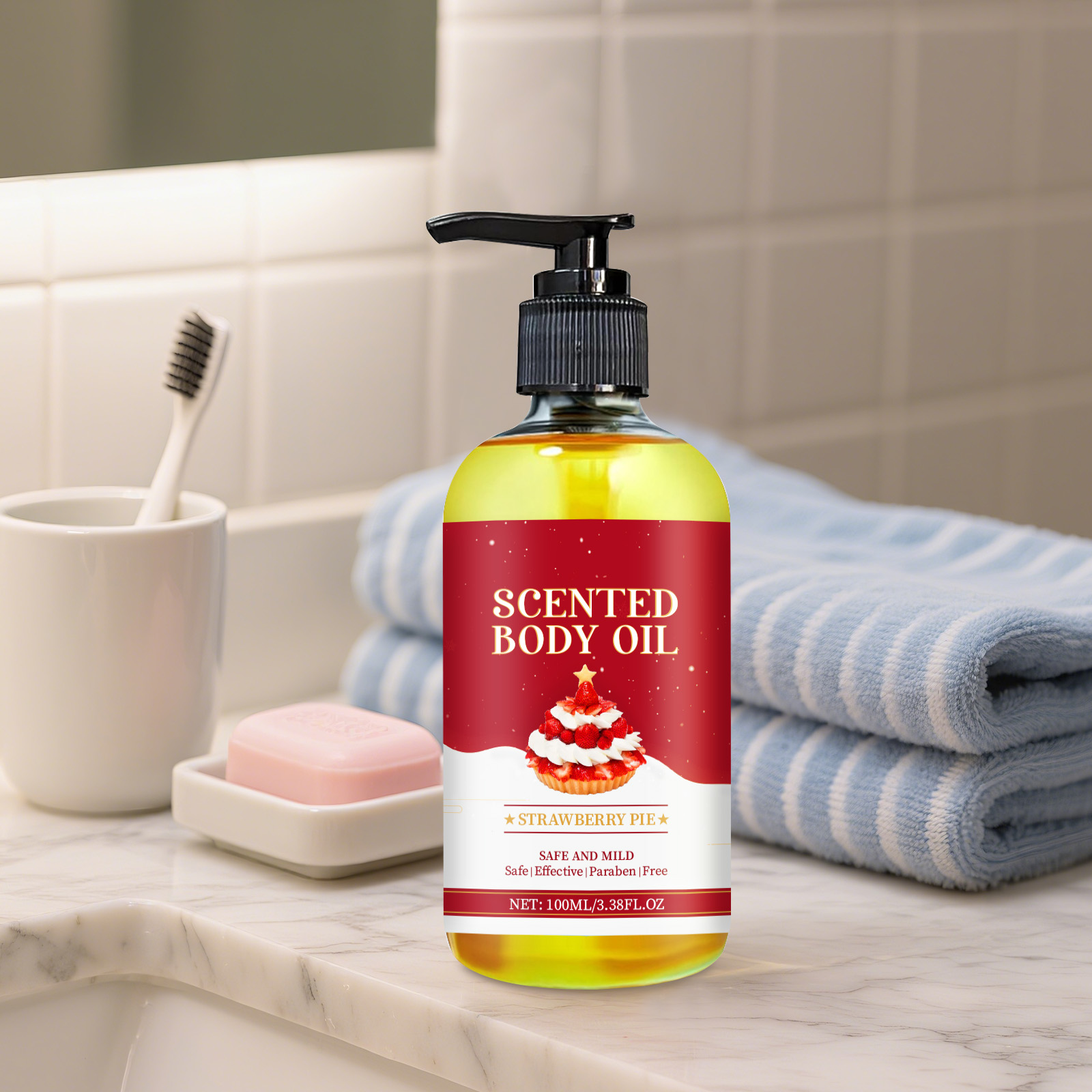 Olio per il corpo con torta cr - Shea Butter Raw recensione e prezzo