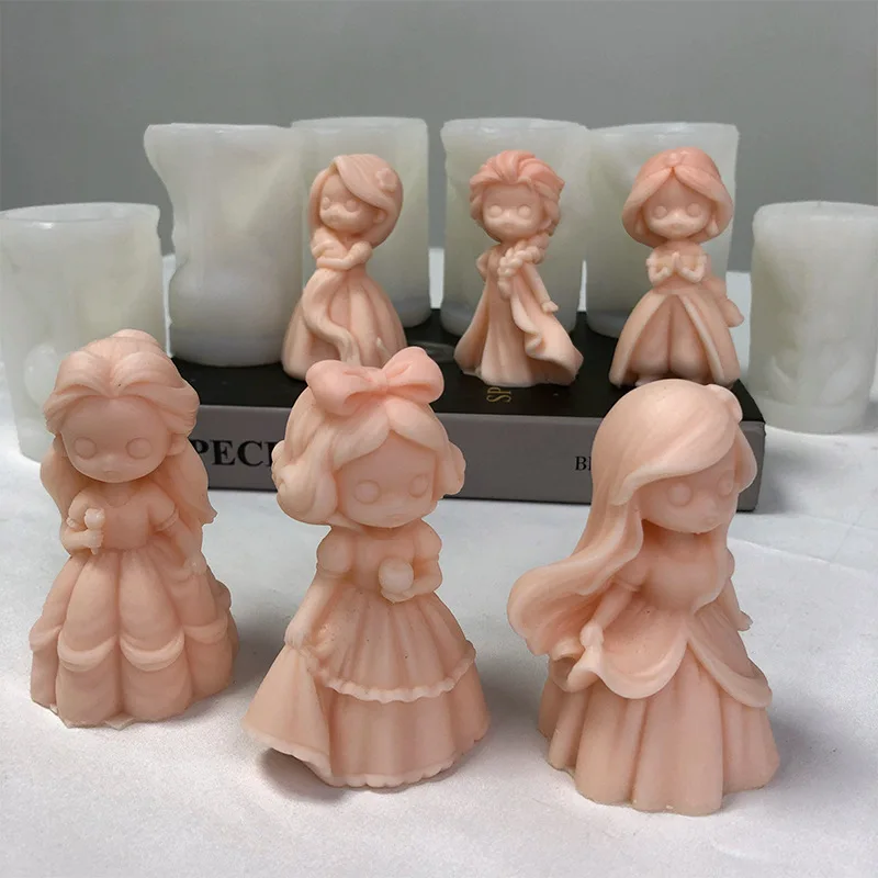 6 Princess Doll stampo per can - Soap Making Business recensione e prezzo