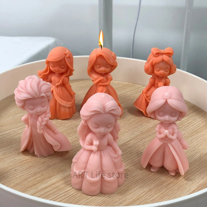 6 Princess Doll stampo per can - Soap Making Business recensione e prezzo