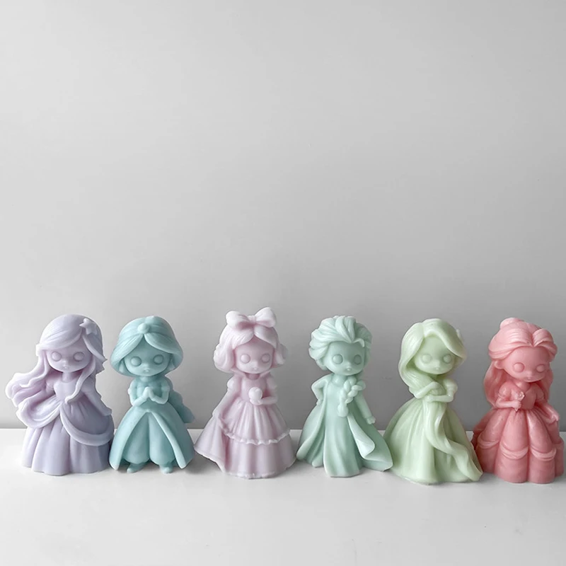 6 Princess Doll stampo per can - Soap Making Business recensione e prezzo