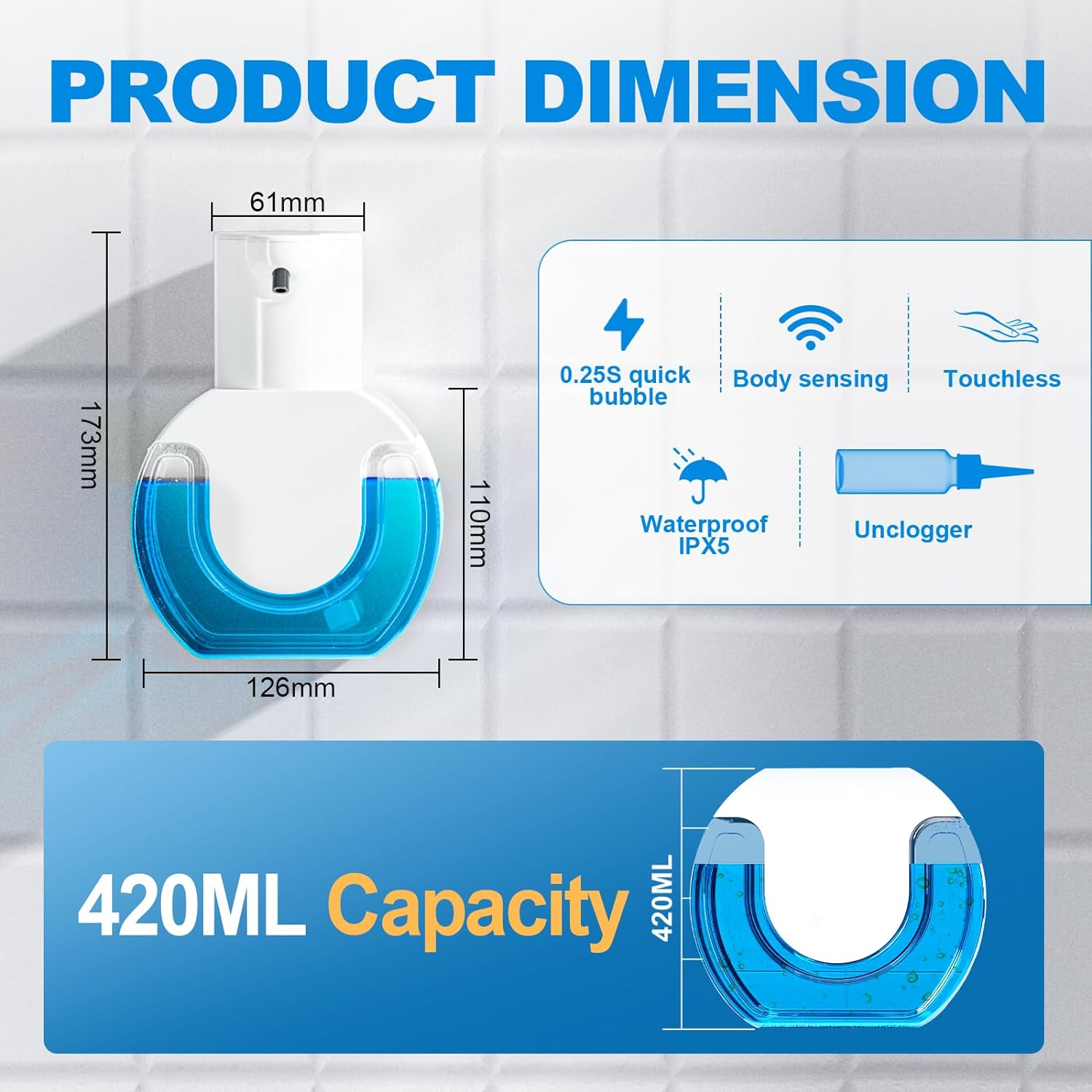 Dispenser di sapone liquido/sc - Soap Making Foam recensione e prezzo