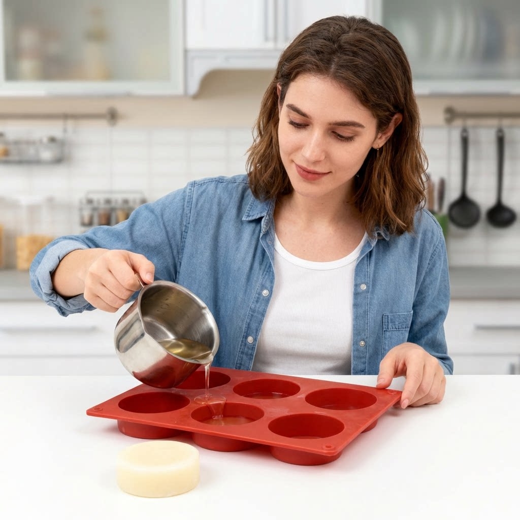 Stampo in Silicone Rotondo per - Soap Making Business recensione e prezzo